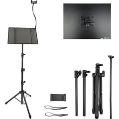 DNA DNA PLS1 statyw pod laptop mikser rzutnik do 10 kg stal uchwyt do smartfona opaski zabezpieczające
