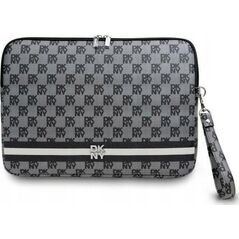 Etui DKNY DKNY Sleeve DKCS16PVSHLK 16"              czarny/black Checkered Pattern Printed Stripes