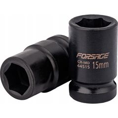 Forsage Nasadka udarowa głęboka 15mm 6-kątna 1/2"