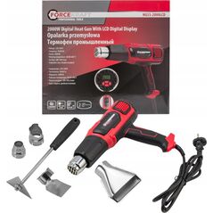 Forcekraft Opalarka elektryczna z dyszami (230V, 50/60Hz, 2000W, 60-600stopni, 300-500l/min)