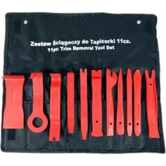Forsage Zesgtaw narzędzi do demontażu tapicerki 11el.