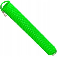 Rockforce Wąż spiralny z szybkozłączkami 10mm x 15m