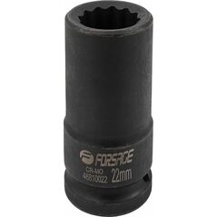Forsage Nasadka udarowa  głęboka 3/4" 22mm (12-kątna)
