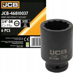 JCB Nasadka udarowa głęboka 3/4" 37mm (12-kątna)