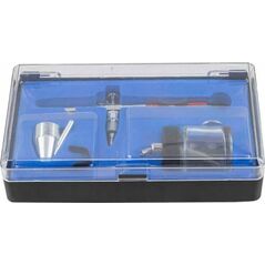 Rockforce Aerograf (dysza: 0,3mm, wymienne pojemniki 6ml i 22ml)