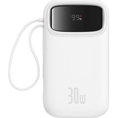 Powerbank Baseus Powerbank Baseus QPow 2 20000mAh 30W 2xUSB-C (biały)