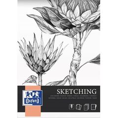 Oxford University Press SKETCHING PAD OXFART GLU A4 50S 130G