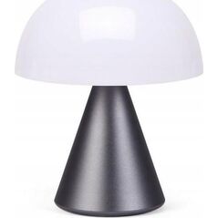 Lampka biurkowa Lexon Lexon Mina M LED lamp dark gray / gun metal LH64MX