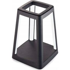 Lampa stołowa Lexon Lexon Lantern LED lamp with inductive charger black/black LH94N