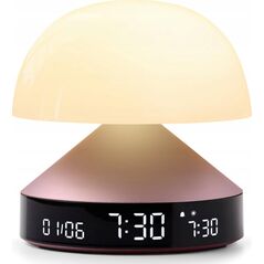 Lampa stołowa Lexon Lexon Mina Sunrise Alarm Clock with Light Pink LR153MLP