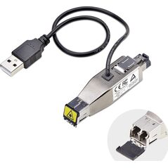 Konwerter światłowodowy StarTech StarTech D01ML55U-FIBER-MEDIA konwerter sieciowy 1000 Mbit/s 1310 nm Multifunkcyjny, Pojedynczy Czarny, Srebrny
