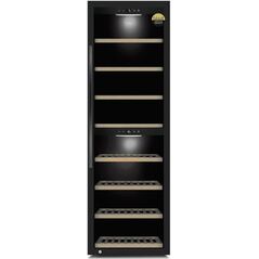 Caso Caso | Smart Wine Cooler | WineExclusive 180 | Energy efficiency class G | Free standing | Bottles capacity 180 bottles | Cooling type Compressor technology | Juodas