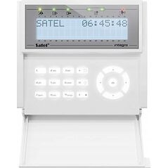ML SATEL Manipulator LCD (białe podświetlenie) INT-KLCD-W