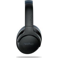 Veho ZB-7 Zestaw słuchawkowy Przewodowy i Bezprzewodowy Opaska na głowę Połączenia/muzyka USB Type-C Bluetooth Czarny