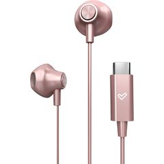 Energy Sistem EasyPods Słuchawki Przewodowa Douszny Muzyka/dzień powszedni USB Type-C Złoto różowe