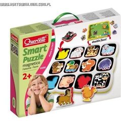 Quercetti Układanka magnetyczna: Zwierzątka farma (15012)