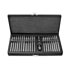 Modeco Komplet bitów Torx 40szt. + metalowa walizka - MN-54-801