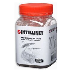 Intellinet Network Solutions wtyk RJ45 UTP linka 8p8c, kat. 5e słoik 100szt (790055)