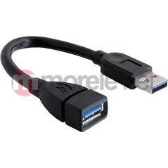Adapter USB Delock Czarny  (82776)