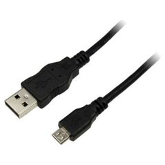 Kabel USB LogiLink USB-A - microUSB 5 m Czarny (CU0060)