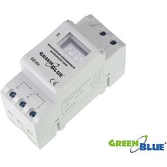 Maclean Timer na szynę DIN GB104 GreenBlue 16 programów (GB104)