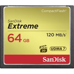 Karta SanDisk Extreme Compact Flash 64 GB  (SDCFXSB-064G-G46)