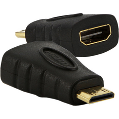 Adapter AV Akyga HDMI Mini - HDMI czarny (AK-AD-04)