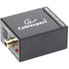 Adapter AV Gembird Toslink - RCA (Cinch) czarny (DSC-OPT-RCA-001)