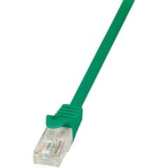 LogiLink Patchcord CAT 6 U/UTP EconLine, 1m, zielony (CP2035U)