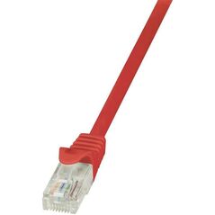 LogiLink Patchcord CAT 6 U/UTP EconLine, 0,5m, czerwony (CP2024U)