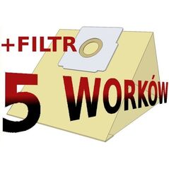 Worek do odkurzacza Zelmer Papierowy 2000+Filtr
