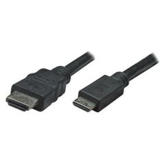 Kabel Manhattan HDMI Mini - HDMI 1.8m czarny (304955)