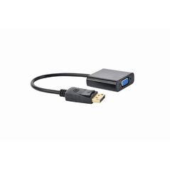 Adapter AV Gembird DisplayPort - D-Sub (VGA) czarny (A-DPM-VGAF-02)