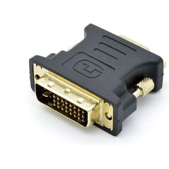 Adapter AV TB Print DVI-I - D-Sub (VGA) czarny (AKTBXVADVIMVGAF)