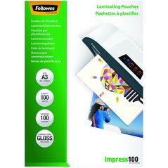 Fellowes Laminierfolie Fellowes Capture A4 100 Mikron 100er Pack - 5351111