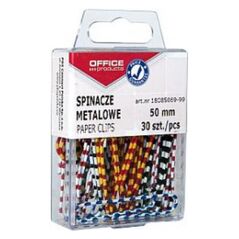 Office Products Spinacze metalowe Zebra 50 mm 30szt.