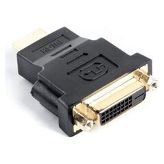 Adapter AV Lanberg HDMI - DVI-D czarny (AD-0014-BK)
