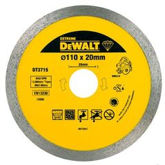 Dewalt Tarcza diamentowa 110x20mm (DT3715)