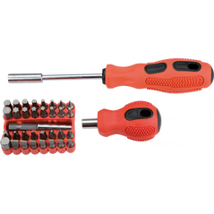 Top Tools Końcówki wkrętakowe + 2 uchwyty 35szt. - 39D456