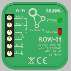 Zamel Odbiornik Wi-Fi Zamel dopuszkowy 1-kanałowy dwukierunkowy typ ROW-01 (SPL10000001)