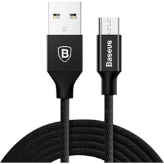 Kabel USB Baseus USB-A - microUSB 1.5 m Czarny (30460-uniw)