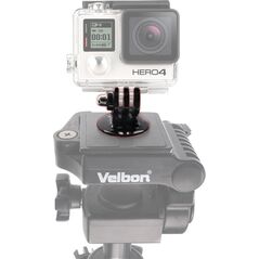 Hurtel Uchwyt do kamer sportowych z uchwytem GoPro do statywu uniwersalny