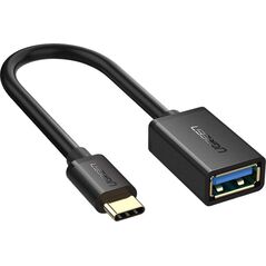 Adapter USB Ugreen USB-C - USB Czarny  (30701)