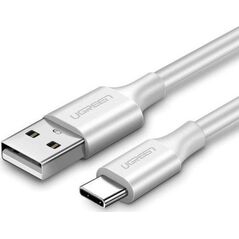 Kabel USB Ugreen USB-A - USB-C 0.25 m Biały (60119)