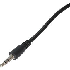 Kabel Akyga Jack 3.5mm - Jack 3.5mm 2m czarny (AK-AV-12)