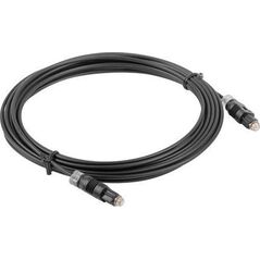 Kabel Lanberg Toslink - Toslink 2m czarny (CA-TOSL-10CC-0020-BK)