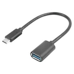 Adapter USB Lanberg Czarny  (AD-UC-UA-04)