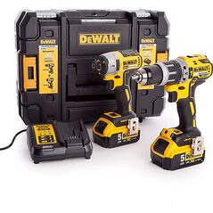 Zestaw elektronarzędzi Dewalt 6-elementowy (DCK266P2T-QW)