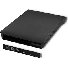 Kieszeń Qoltec na napęd CD/DVD SATA - USB 2.0 (51863)