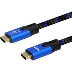 Kabel Savio HDMI - HDMI 1.8m czarny (SAVIO CL-142)